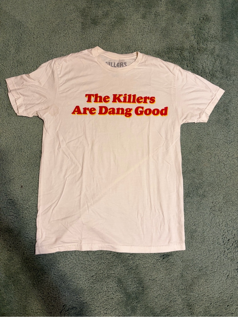 The Killers 'Are Dang Good' White Graphic Tee